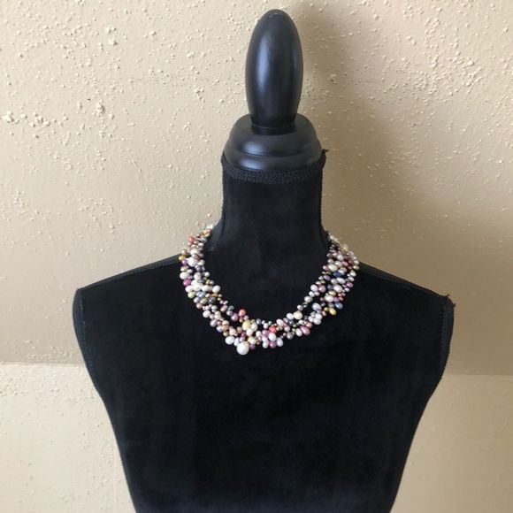 Freshwater Pearls Multi Strand Pearl Necklace - Picture 5 of 7